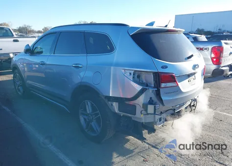 2017 Hyundai Santa Fe Limited Ultimate z USA, uszkodzony, nr VIN KM8SR4HF0HU165528